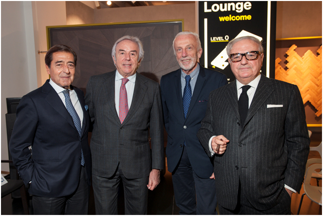 foto A. Belvedere, F. Minardi de Michetti, G. Tamburini e A.L. Colombo Clerici