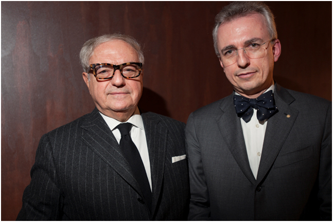 foto Achille Linneo Colombo Clerici e Alberto Moro
